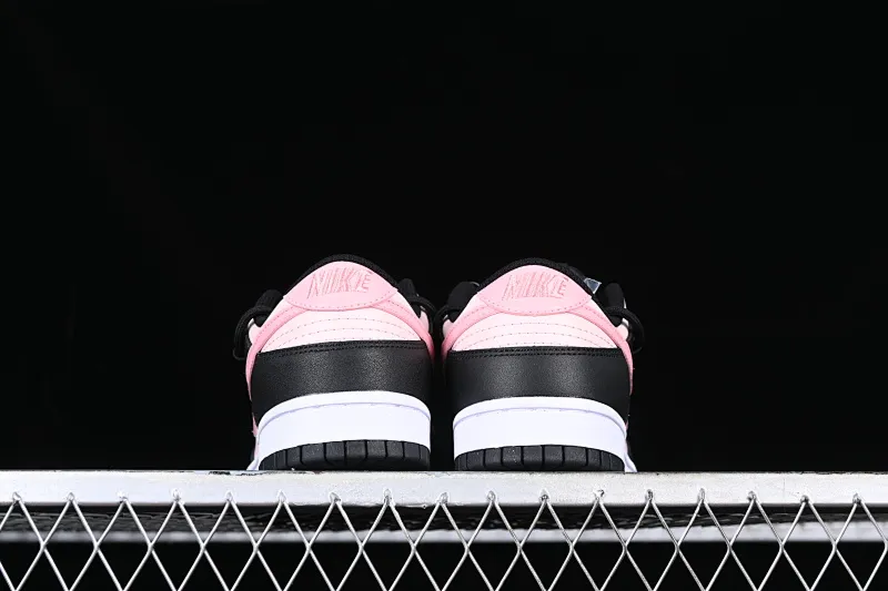 All Categories Nk SB Dunk Series Nk SB Dunk Low Low-top Sneakers Gift Box Nk Dunk Low Tokyo Raspberry Black Pink Customized Deconstructed Strap Casual Sneakers CW1590-100